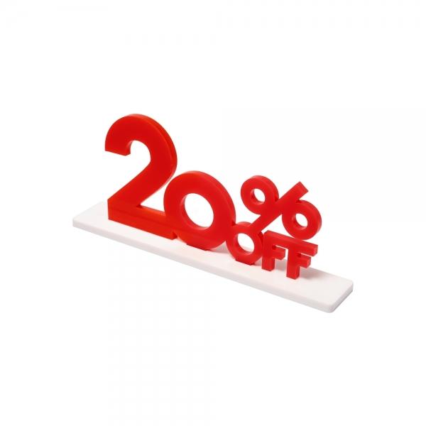 입체안내판 할인 세일 표시판