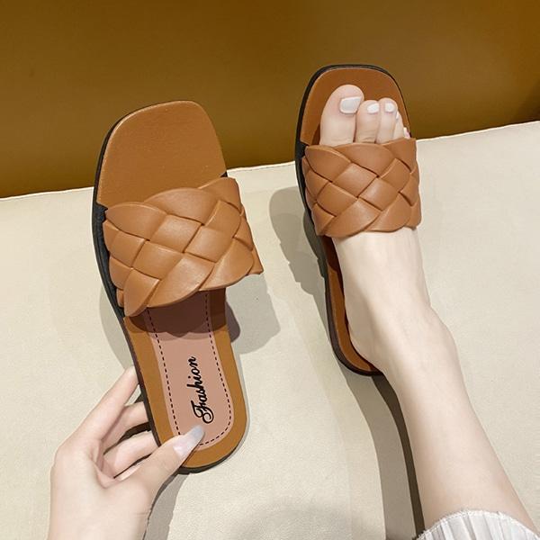 [CC752] LK-SL700 / 플랫 와플 슬리퍼