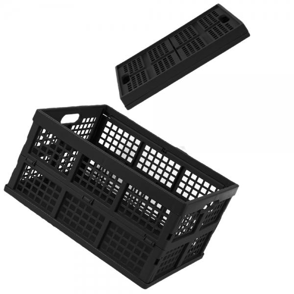 트레이 간편바스켓 폴딩 소품바구니 블랙S 접이식