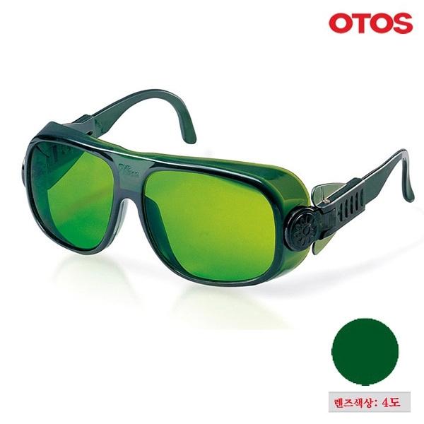 OTOS B-619BS 차광보안경 4도