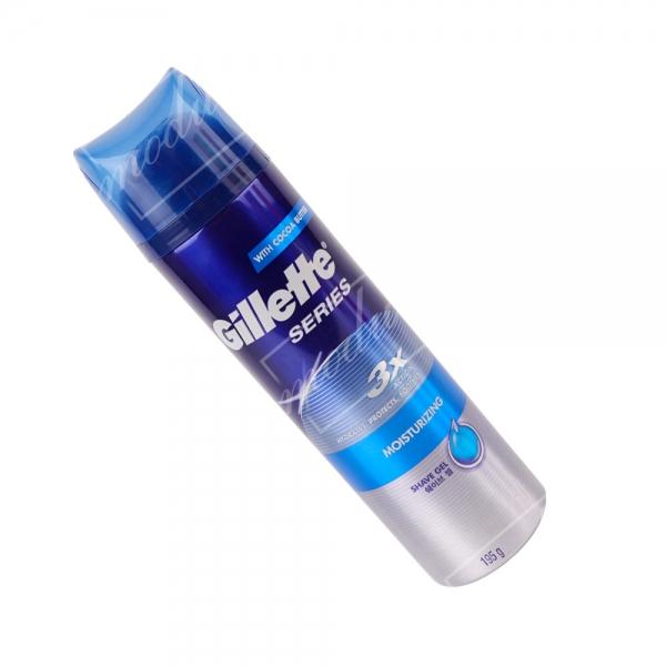 질레트 시리즈 젤 모이스춰라이징 쉐이브 젤 195g