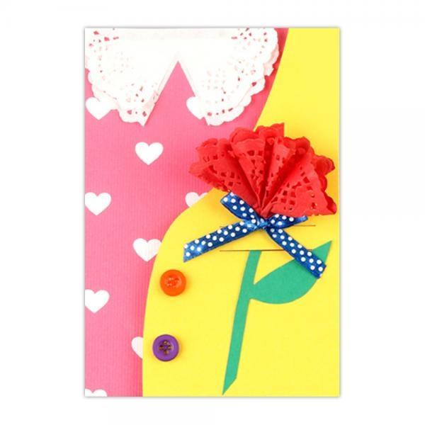 유니아트(DIY) 2800 카네이션 입체 카드 만들기 (엄마) (DIY.595)