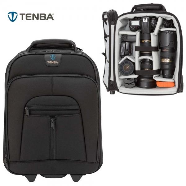 TENBA 사진작가 카메라 가방 백팩 Roadie Rolling Case Compact Black (638-326)