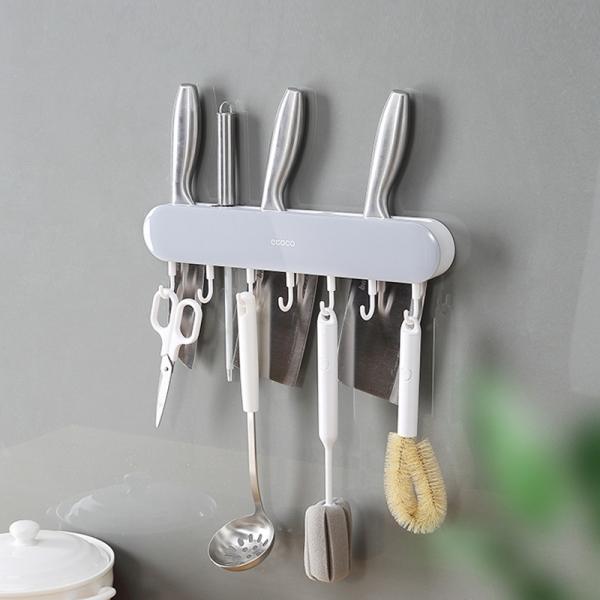 무타공 조리도구 거치대 만능 키친툴 멀티 조리도구 걸이 칼꽂이 국자