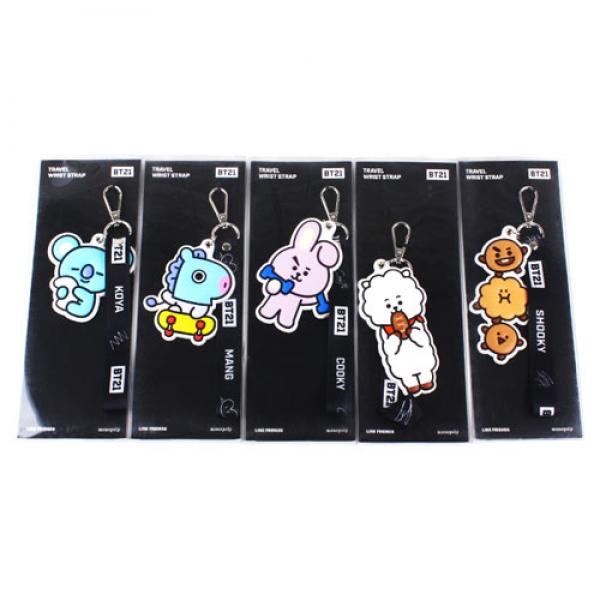 475B] 13000 BT21 트래블 스트랩 (5개세트)