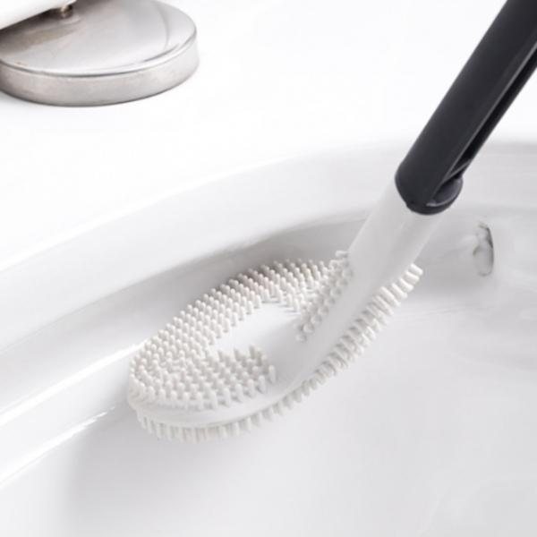 T형 실리콘 변기 청소솔 A81