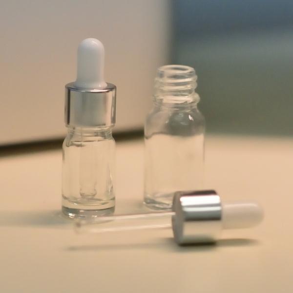 휴대용 투명 유리 스포이드 공병 용기 10ml