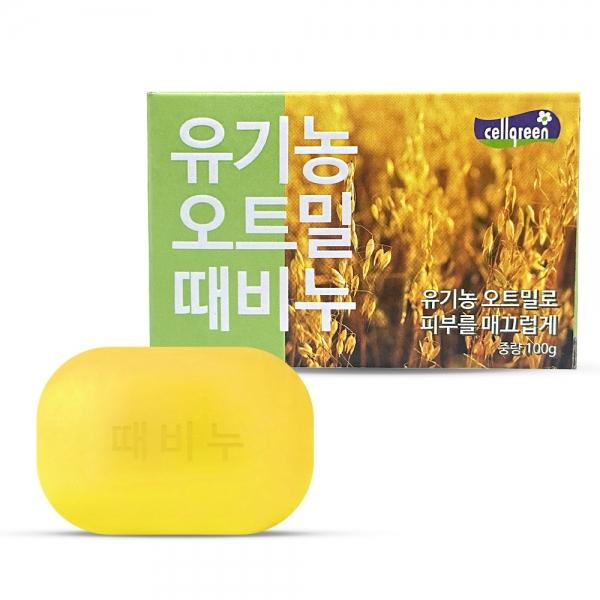 동서씨앤지 유기농 오트밀 때비누 100g