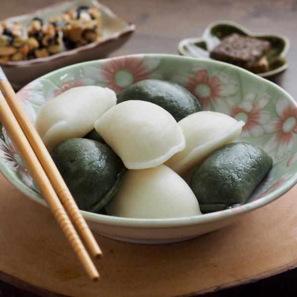 바람떡 2kg / 굳지않는 냉동 반달 송편 모듬떡