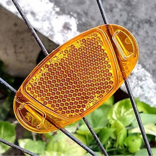 기본형 자전거 바퀴 반사판 1개(색상랜덤)