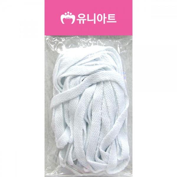 1000 넙적운동화끈 흰색