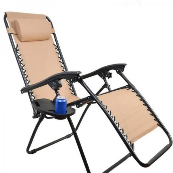 캠프 야외 의자 접이식 컵 홀더 선반