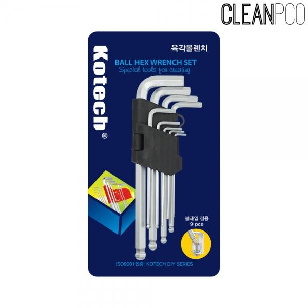 c39 코텍 육각볼렌치9PK-1668
