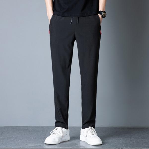 간절기스판바지 남성바지 트레이닝 간절기용 빅사이즈