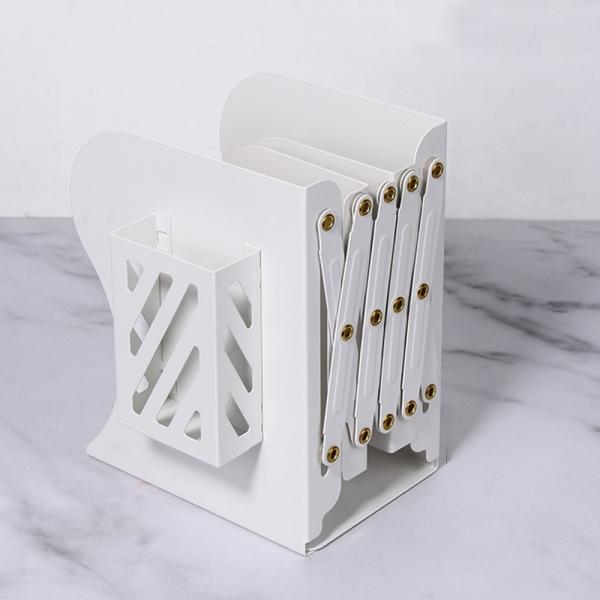 모던라인 접이식 책꽂이+펜꽂이 자바라책꽂이