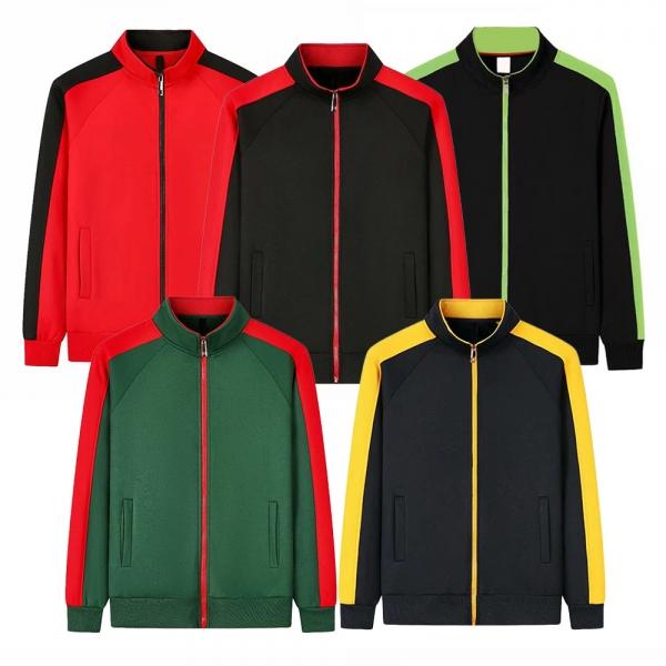 트레이닝 배색라인 저지 집업 교복 생활복 학생복.