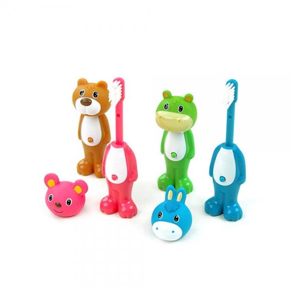 f04 애니멀 아동 칫솔3 캐릭터 칫솔 랜덤발송