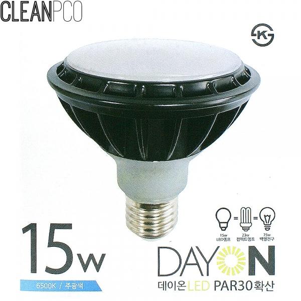 d10 데이온 LED 15W PAR30 확산형 주광색 E26