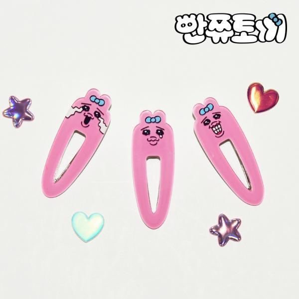 빤쮸토끼 롱 헤어클립 1P