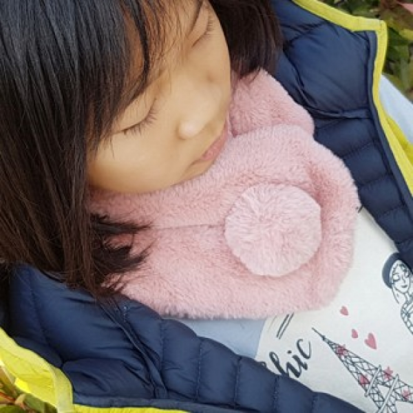 아동 퍼머플러 퍼목도리 펄목도리 토끼털