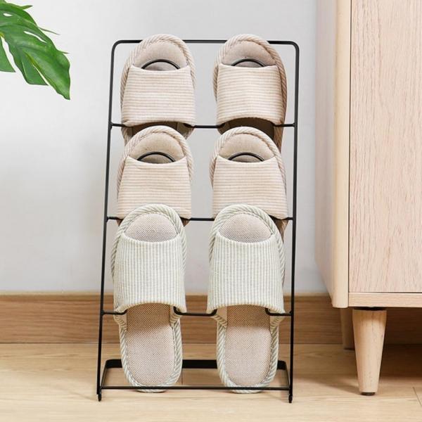 철제 거실 슬리퍼 실내화 거치대 정리대