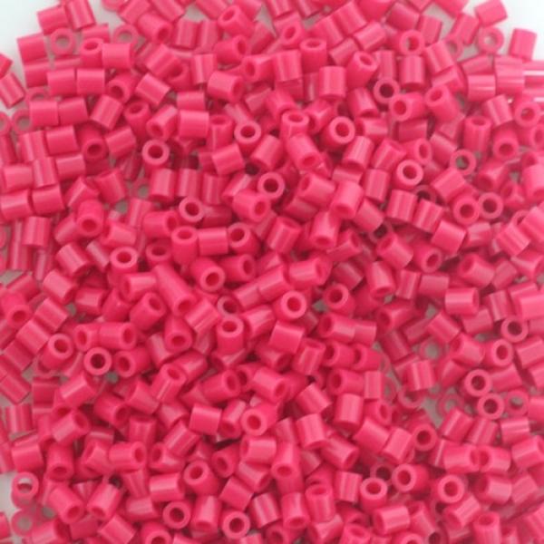 60)컬러비즈 마젠타 5x5mm (약1000개입)