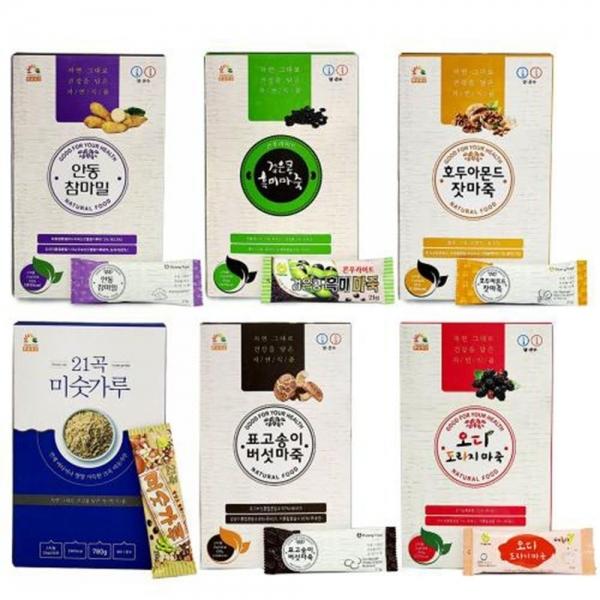 맛있는 건강 식사 대용식 스틱형 죽 미숫가루