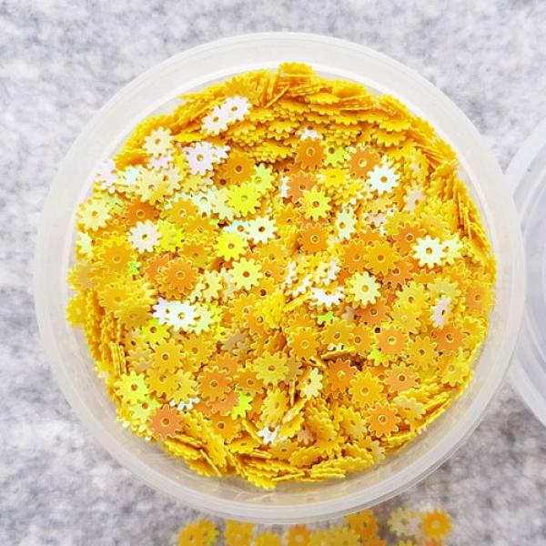 (T-96) 5mm 톱니 노랑 (약 25g)