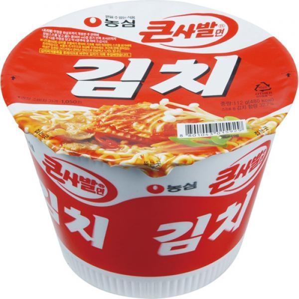김치 큰사발 112gX16개 BOX 농심