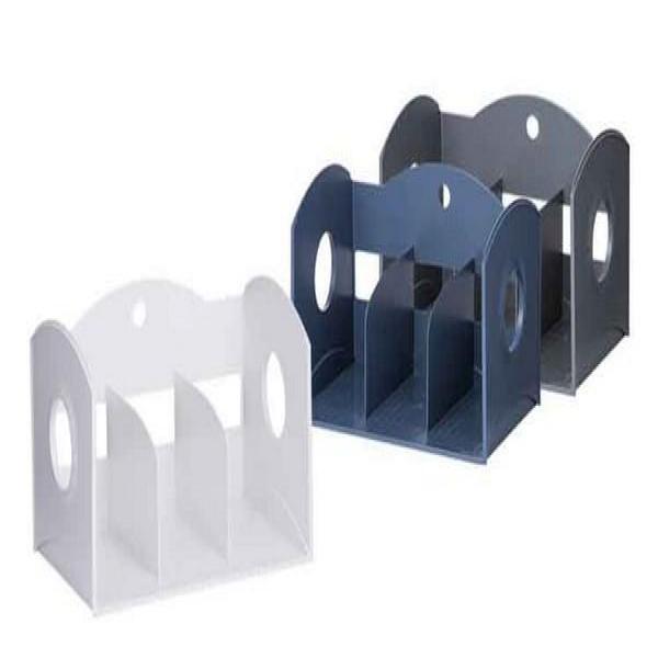 SYSMAX 3단멀티책꽂이 42116(335x208x213mm 네이비)