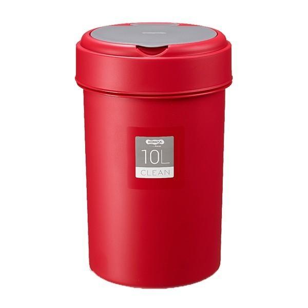 코멕스 클린종량제 휴지통10L 레드 210x345mm