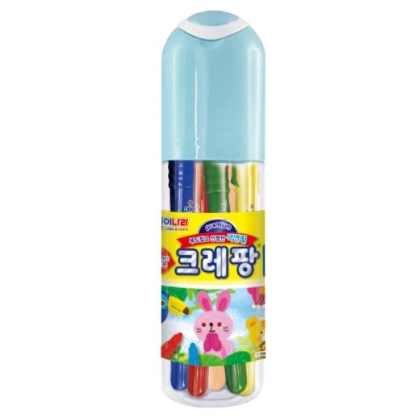 5000 색연필크레팡6색 가는심