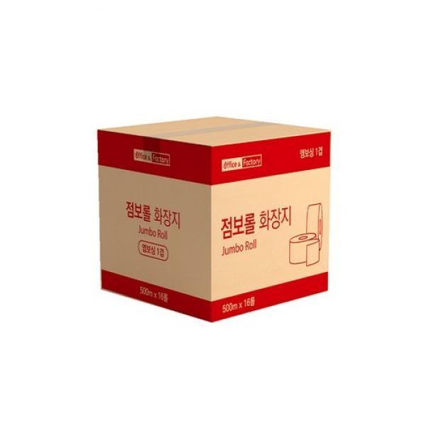 Office Factory 점보롤(1겹 500mX4롤X4팩(16롤))