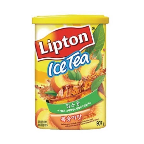 립톤 아이스티복숭아맛 907g