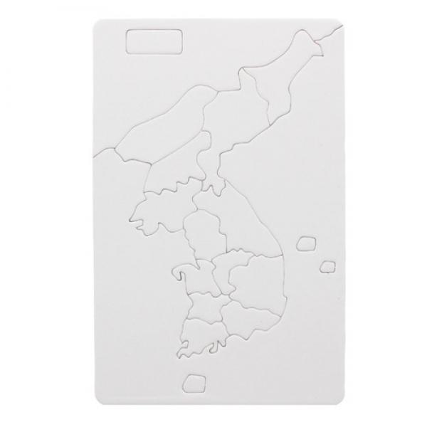[만들기재료] 우리나라지도 종이 퍼즐