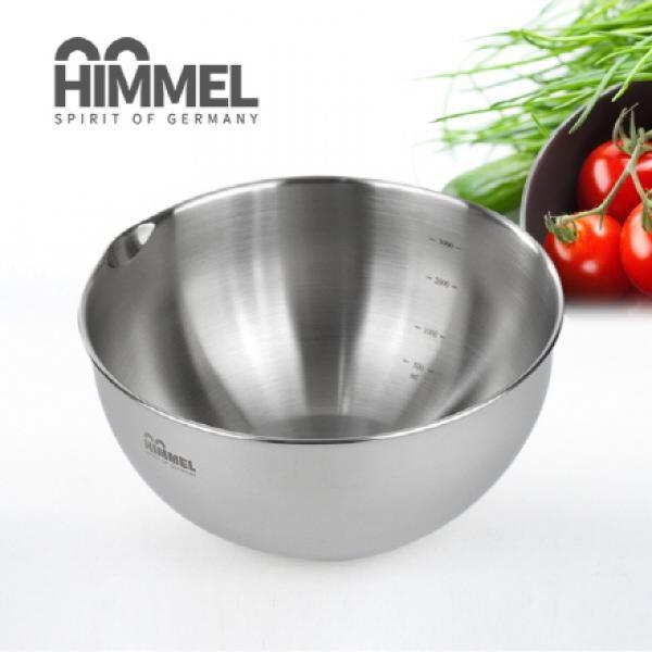 HIMMEL 힘멜 대형믹싱볼24cm]스텐레스/눈금 비빔그릇