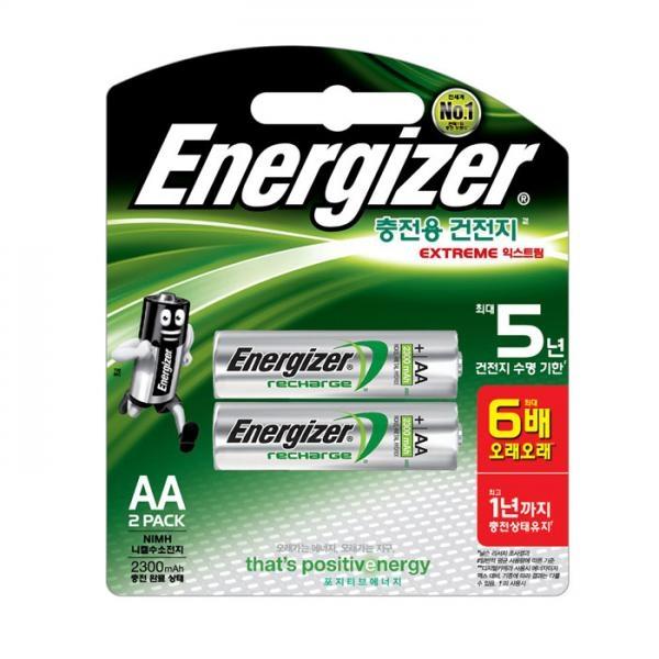 에너자이저 충전지AA(NI-MH 2300mAh)