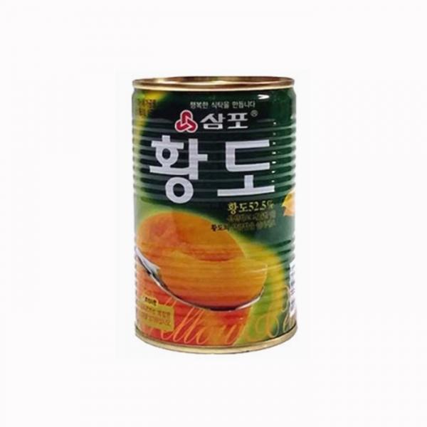 FOODALL 삼도 식품 황도 슬라이스 400G