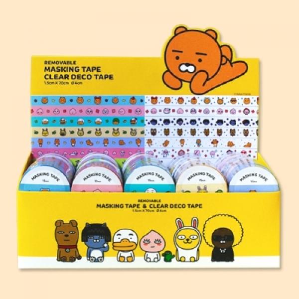 카카오프렌즈 마스킹&데코테이프 (단품 1개)