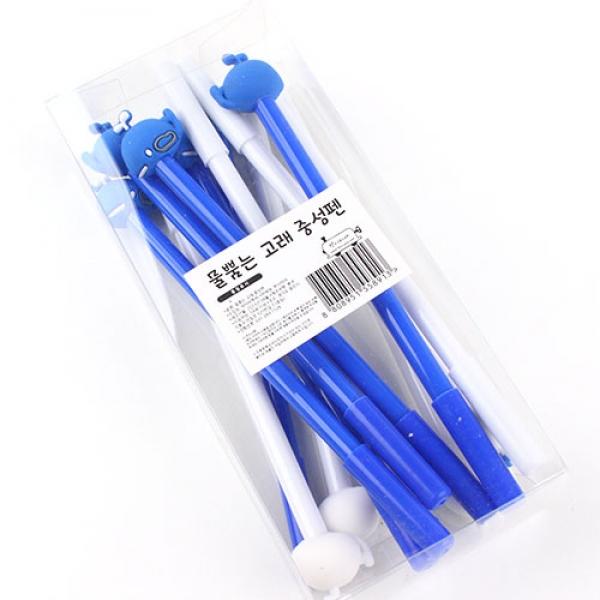 434C] 1000 물뿜는 고래 중성펜 (12개세트)