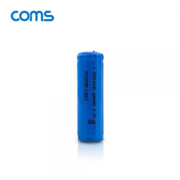Coms 14430 Li-ion 충전지 리튬이온 배터리 600mAh 3.7V AA사이즈 호환 UB143