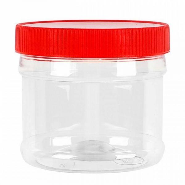 디디샵 젓갈 장아찌 원형 PET 밀폐 용기 600ml