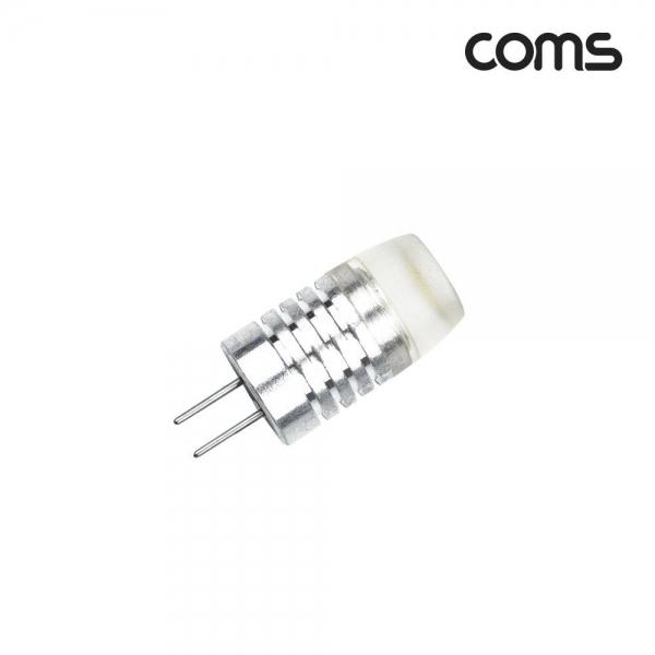 Coms LED 램프 무극성 12V 화이트 차량용 전원 전구 2P LED 라이트 1.5W BU997