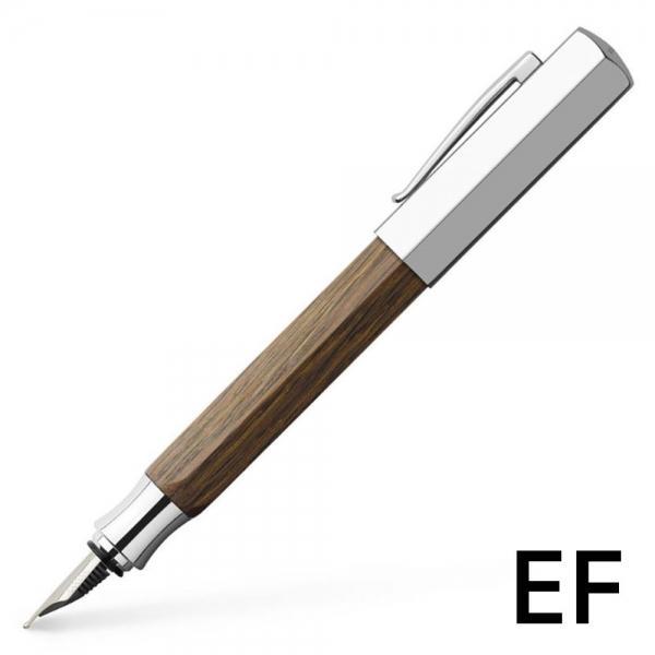 파버카스텔 만년필 온도로 우드 EF (147582) (각인선택)