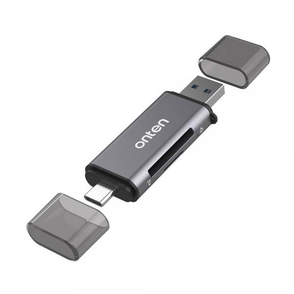 Coms 카드리더기 2 in 1 C타입 USB 3.0 TF Micro SD SD FW001