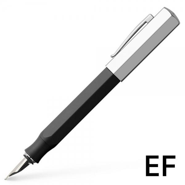 파버카스텔 만년필 온도로 매트블랙 EF (147812) (각인선택)