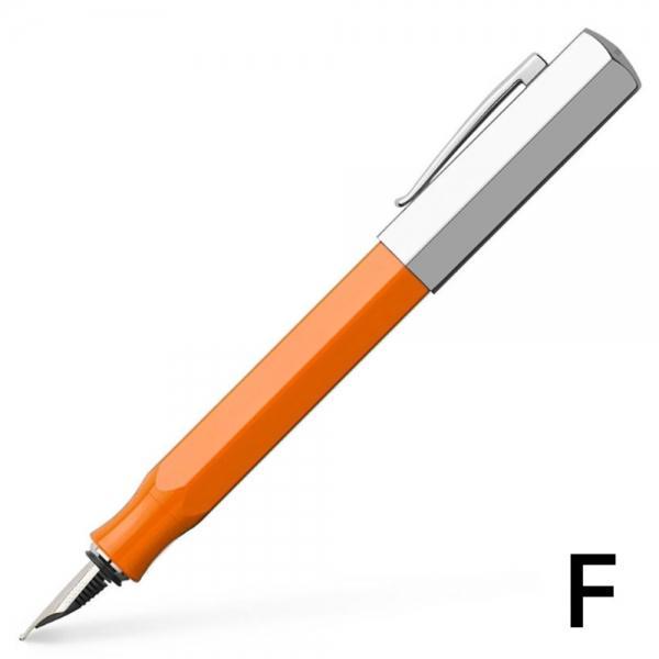 파버카스텔 만년필 온도로 오렌지 F (147591) (각인선택)