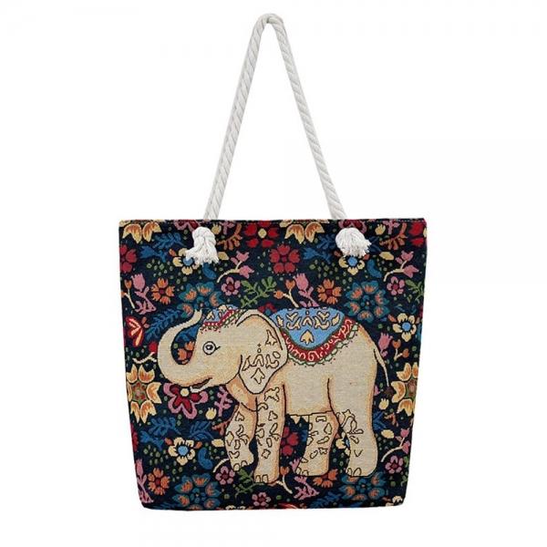 행운의 코끼리 캐주얼가방 빅사이즈 숄더백