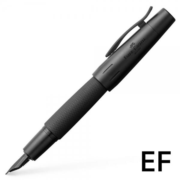 파버카스텔 만년필 이모션 퓨어블랙 EF (148622) (각인선택)
