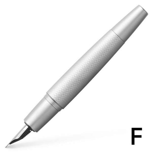 파버카스텔 만년필 이모션 퓨어실버 F (148671) (각인선택)